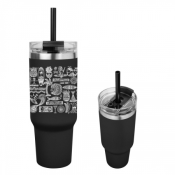 40 OZ. Laser Engraved Stainless Steel Tumbler