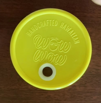 Yellow Custom Mason Jar Lid