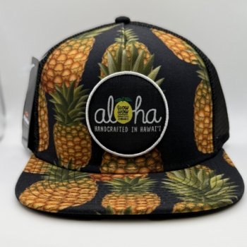 Pineapple Hat w/ Aloha Patch