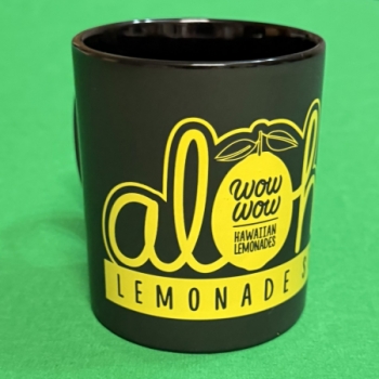 30% OFF ALOHA MUG - BLACK LOT OF 6 