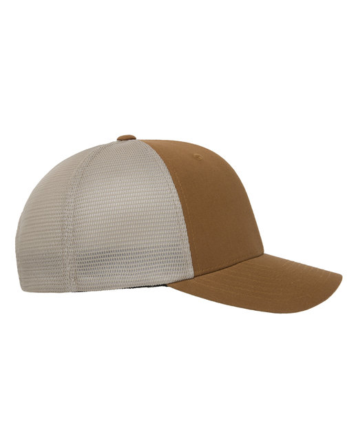 Flexfit Adult 110 Adjustable Mesh Cap - Caramel/Khaki